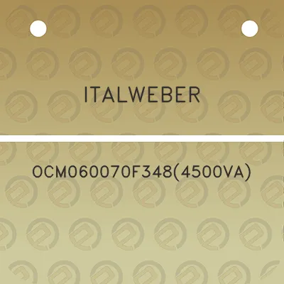 italweber-ocm060070f3484500va