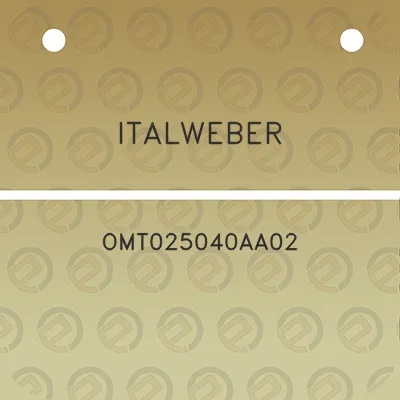 italweber-omt025040aa02