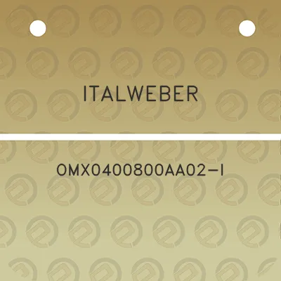 italweber-omx0400800aa02-i