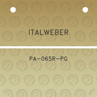 italweber-pa-065r-pg