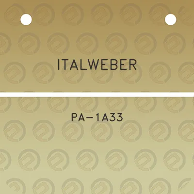 italweber-pa-1a33