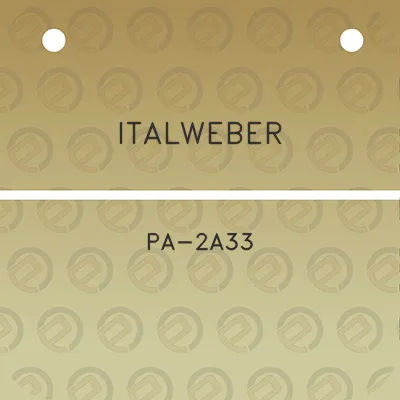 italweber-pa-2a33