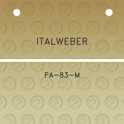 italweber-pa-83-m