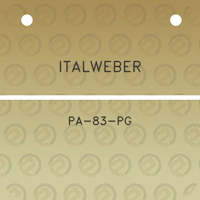 italweber-pa-83-pg