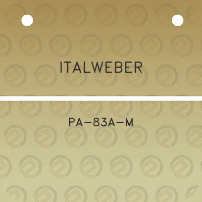 italweber-pa-83a-m