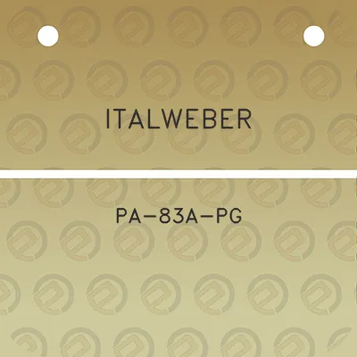 italweber-pa-83a-pg