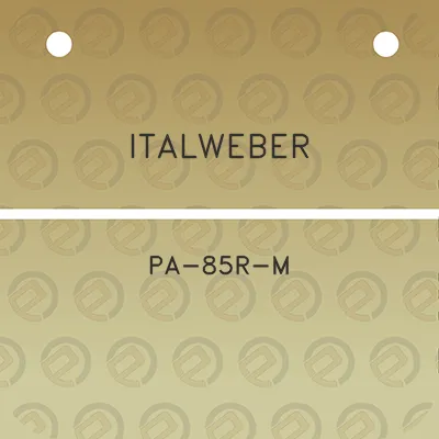 italweber-pa-85r-m