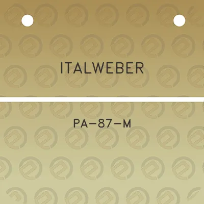 italweber-pa-87-m