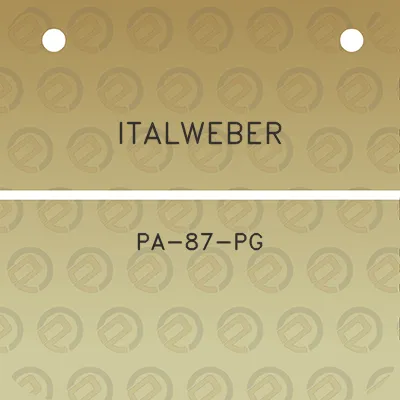 italweber-pa-87-pg