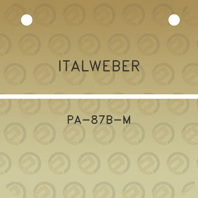 italweber-pa-87b-m