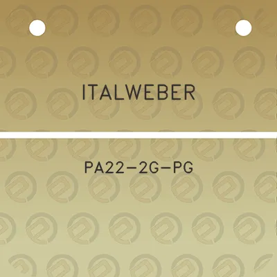 italweber-pa22-2g-pg