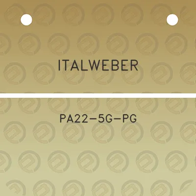 italweber-pa22-5g-pg