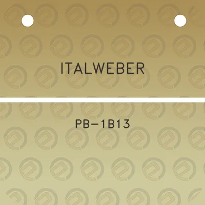 italweber-pb-1b13