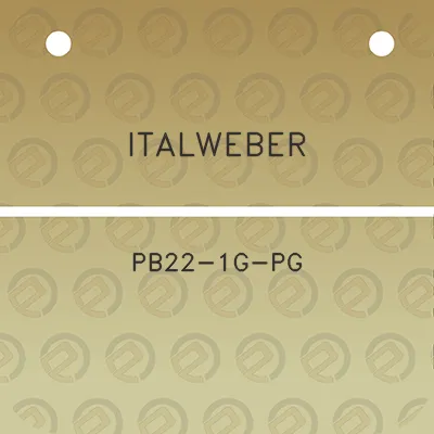 italweber-pb22-1g-pg