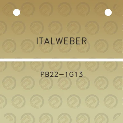 italweber-pb22-1g13