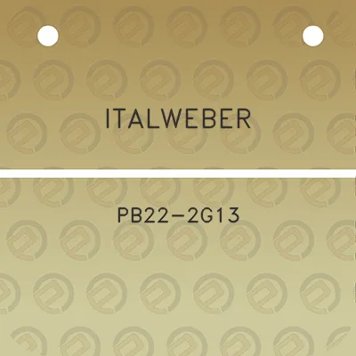 italweber-pb22-2g13