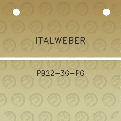 italweber-pb22-3g-pg