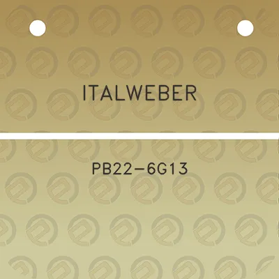 italweber-pb22-6g13