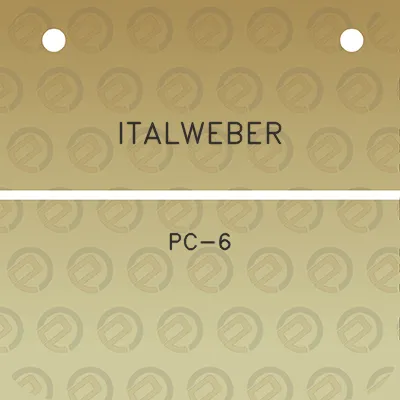 italweber-pc-6