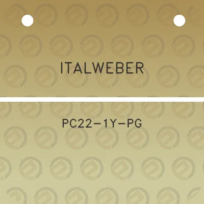 italweber-pc22-1y-pg