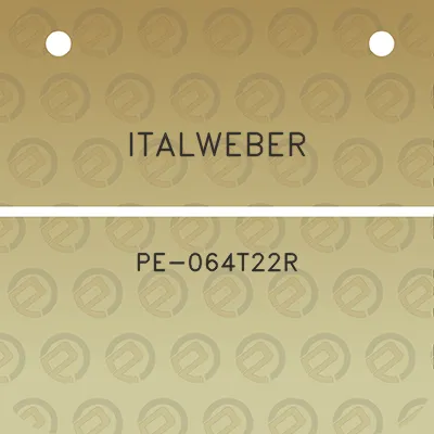 italweber-pe-064t22r