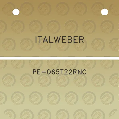 italweber-pe-065t22rnc