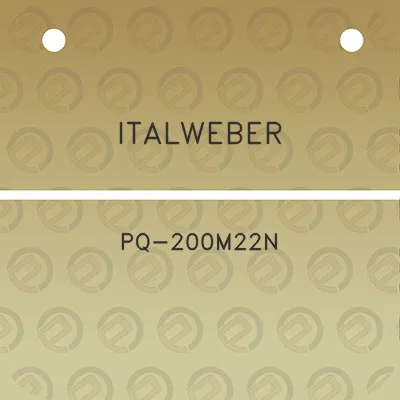 italweber-pq-200m22n