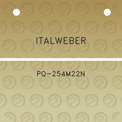 italweber-pq-254m22n