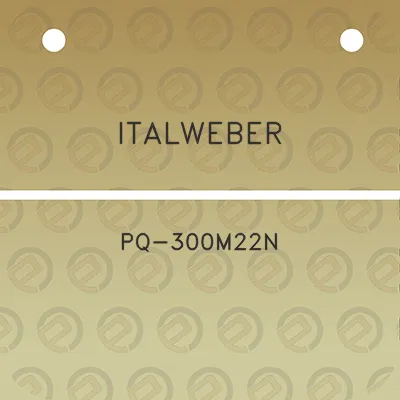 italweber-pq-300m22n