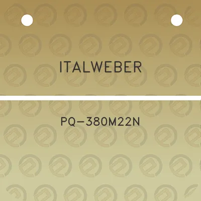 italweber-pq-380m22n