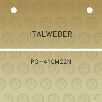 italweber-pq-410m22n