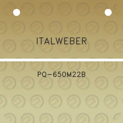 italweber-pq-650m22b