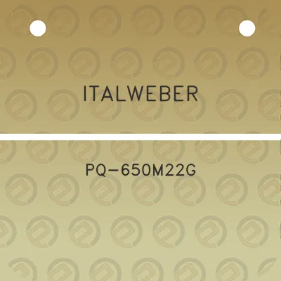 italweber-pq-650m22g