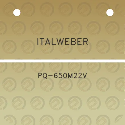 italweber-pq-650m22v