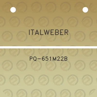 italweber-pq-651m22b