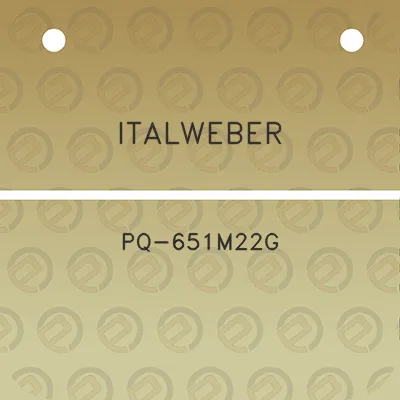 italweber-pq-651m22g