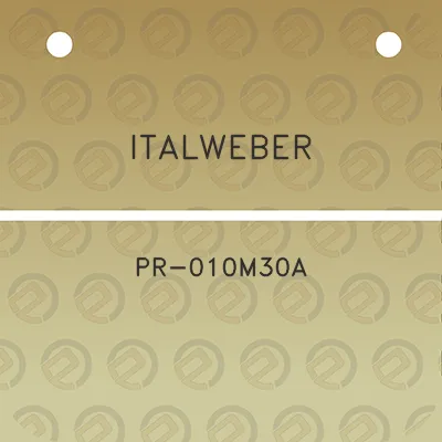 italweber-pr-010m30a