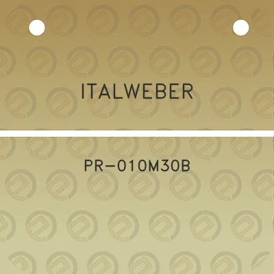 italweber-pr-010m30b