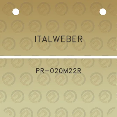 italweber-pr-020m22r