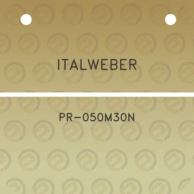 italweber-pr-050m30n