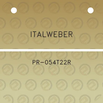 italweber-pr-054t22r