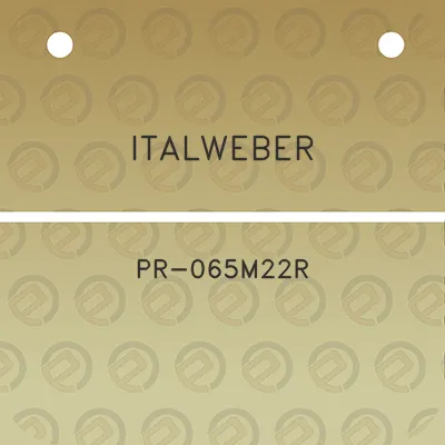 italweber-pr-065m22r