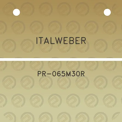 italweber-pr-065m30r