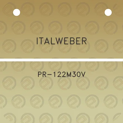 italweber-pr-122m30v