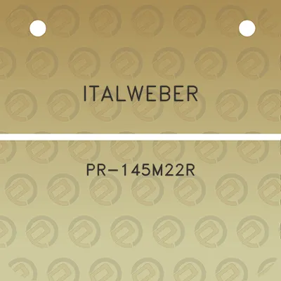 italweber-pr-145m22r