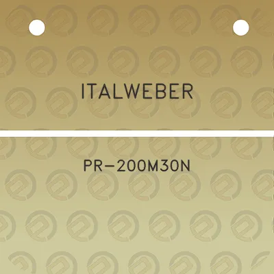 italweber-pr-200m30n