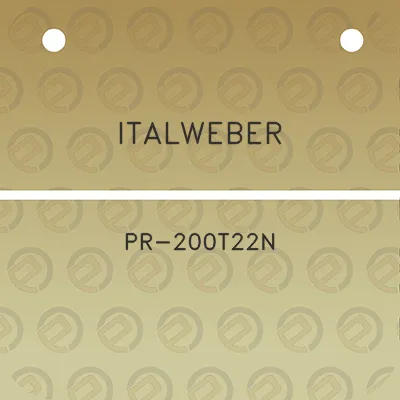 italweber-pr-200t22n