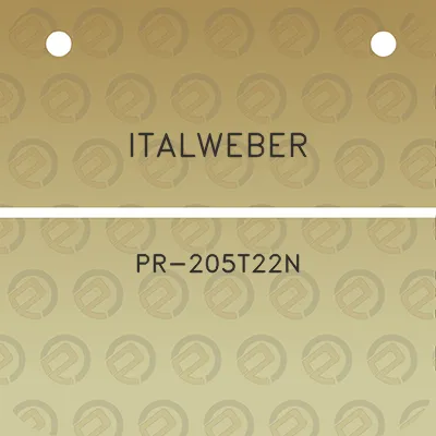 italweber-pr-205t22n