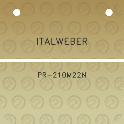 italweber-pr-210m22n