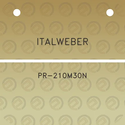 italweber-pr-210m30n